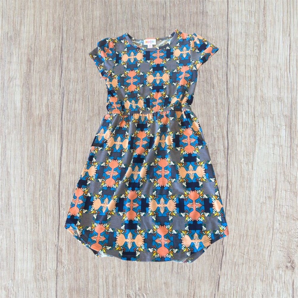 8 LulaRoe X Disney Donald Duck Dress